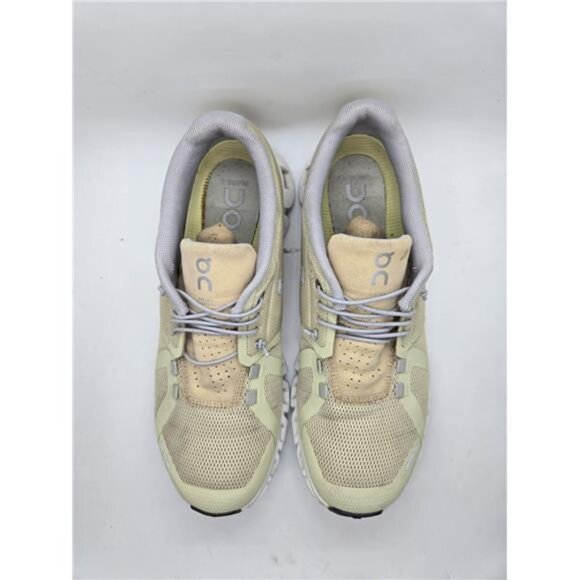 On Cloud 5 Shoes Women's 8 Haze Sand Running Athletic Support Workout Sneakers - Picture 3 of 8
